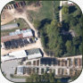 aerial view of bradford yard living + landscaping